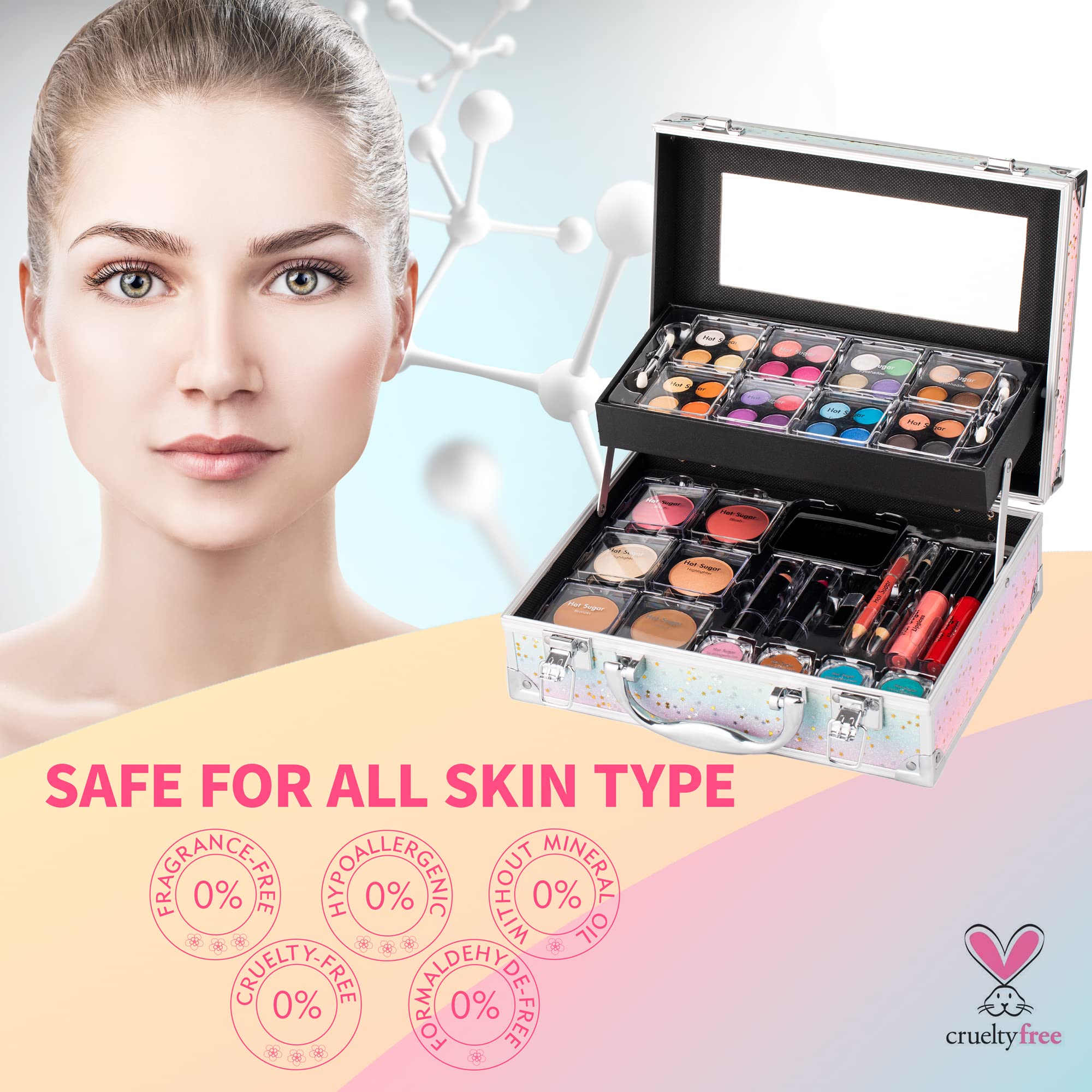Hot Sugar eye pencil brushes arranged for precise, easy application.
