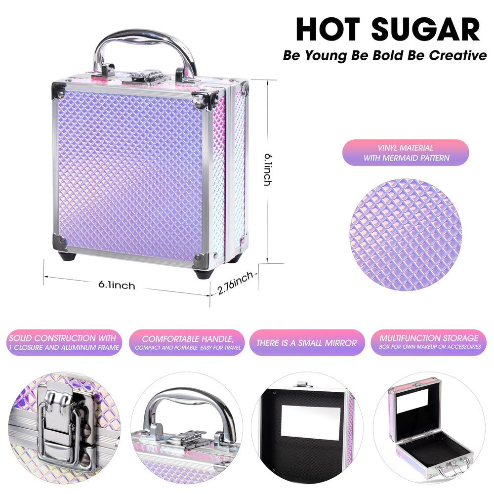 Hot Sugar eyeshadow palette display with vibrant colors for playful looks