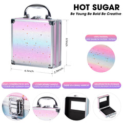 Hot Sugar 36-eyeshadow palette with vibrant hues for bold looks