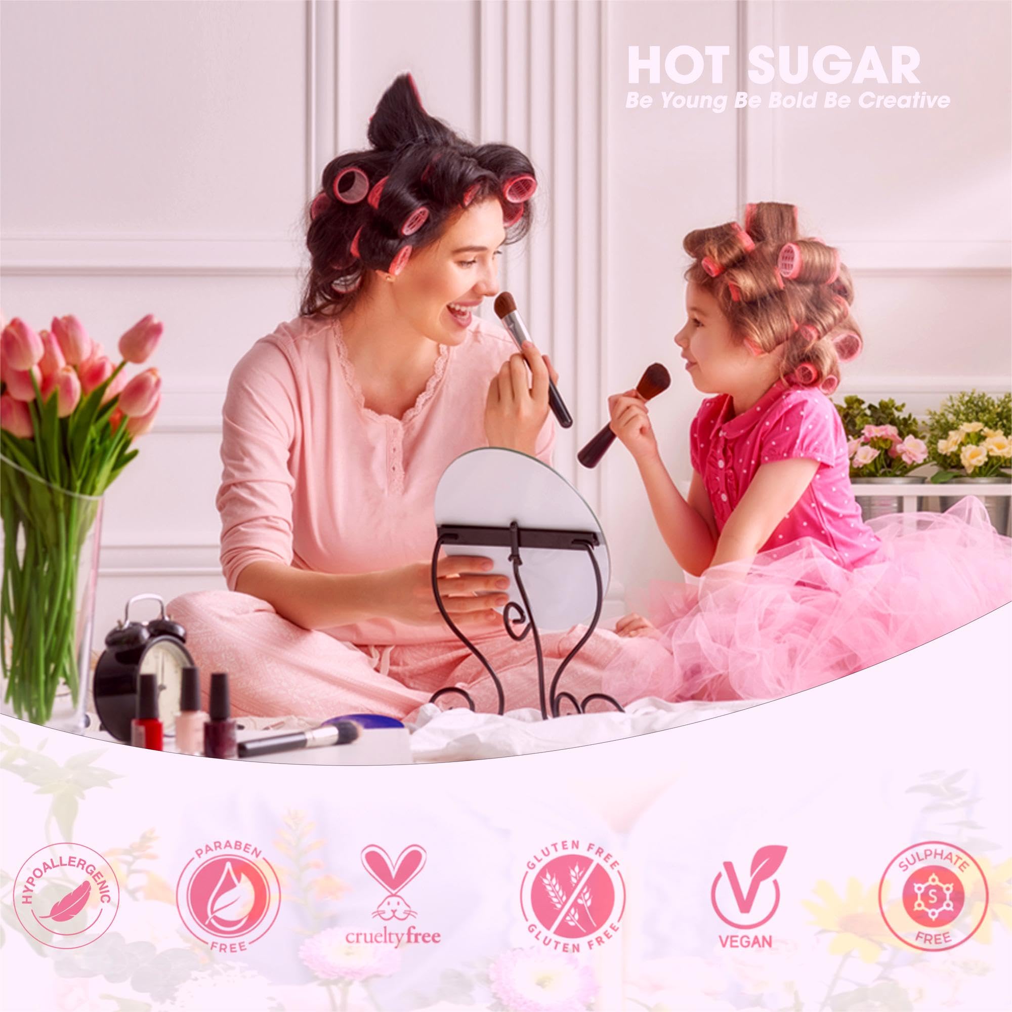 Hot Sugar Rose lip gloss adds subtle shine for sweet smiles