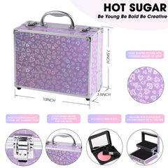 Hot Sugar teen eyeshadows close-up reveal rich pigments for smooth blending.
