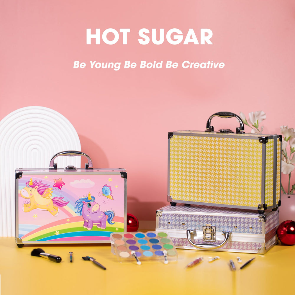 Hot Sugar gift-ready teen makeup kit suitable for birthdays and holidays.