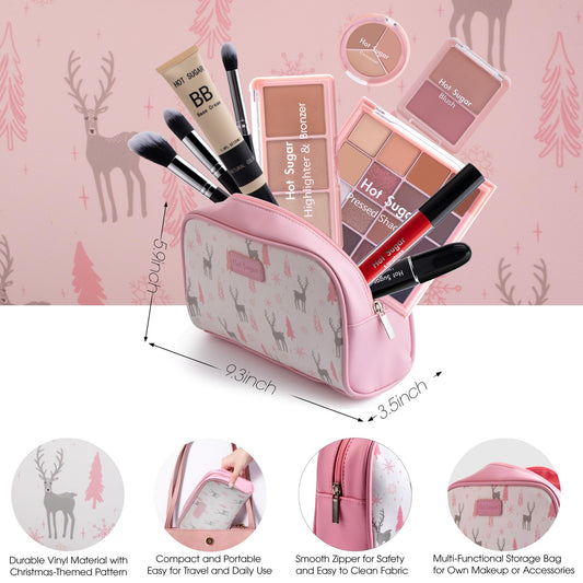 Hot Sugar 3-color highlighter and bronzer palette adds glow and definition
