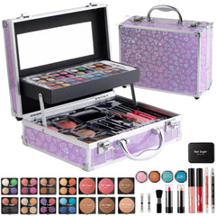 Hot Sugar ultimate makeup kit open for easy all-in-one styling on the go.
