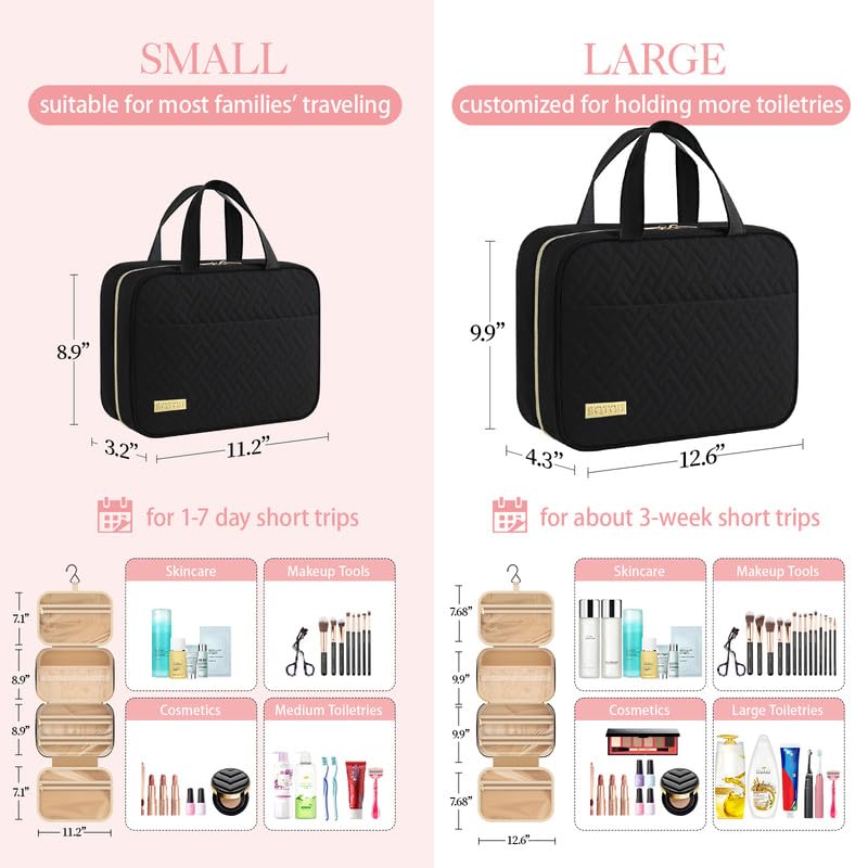 HOTOR bag features transparent pockets for quick item checks.