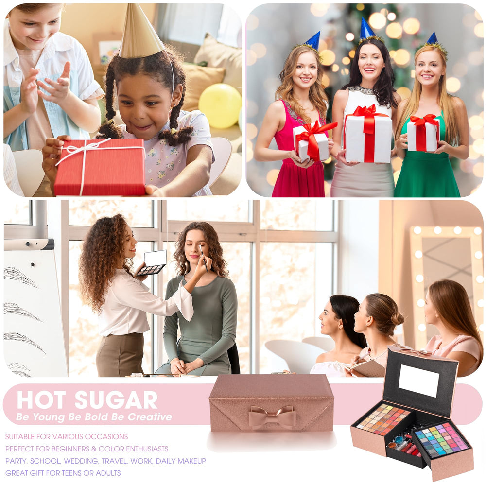 Hot Sugar contour and concealer set for simple feature definition.