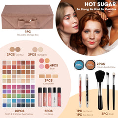 Hot Sugar lip gloss collection adds color with a smooth, non-sticky finish.
