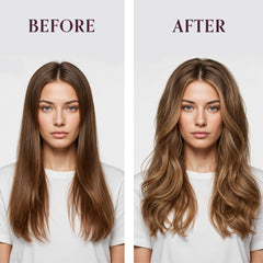 Hours haircare Full-Time Plumping Mousse texture close-up showing lightweight hold.