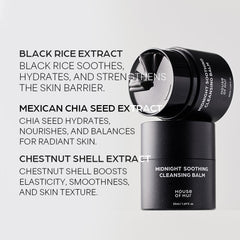 House of Hur balm emulsifies into milky rinse for clean skin