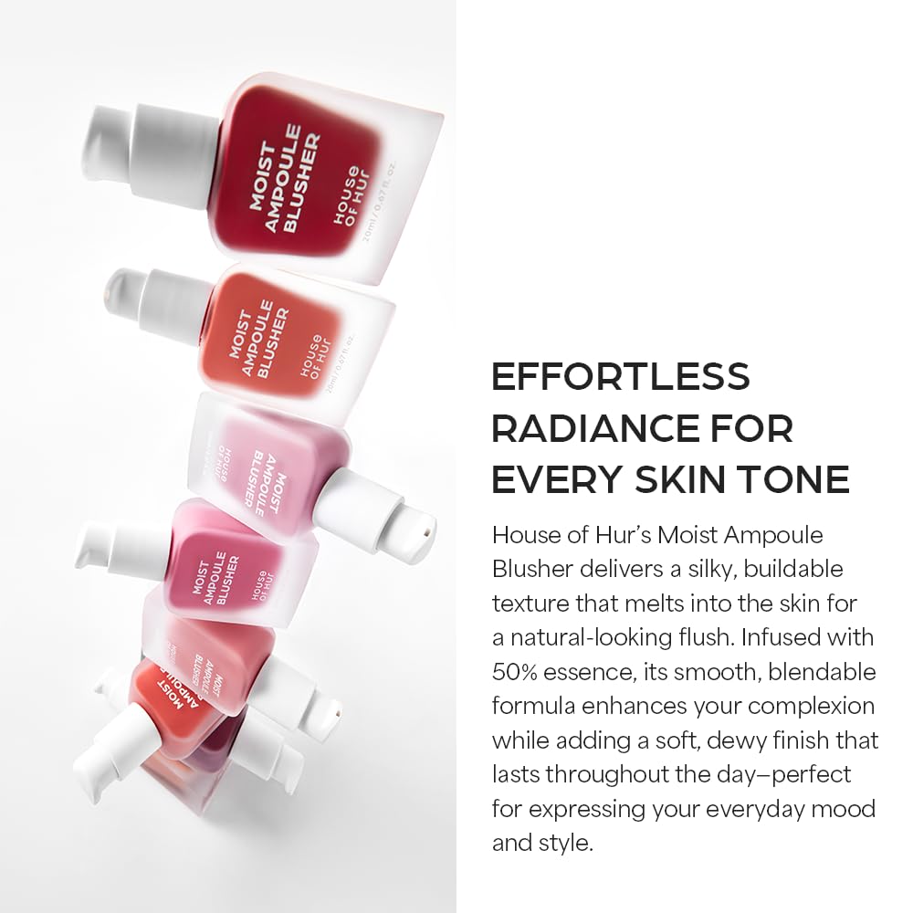 House of Hur Blush tube dispensing detail showing creamy texture.