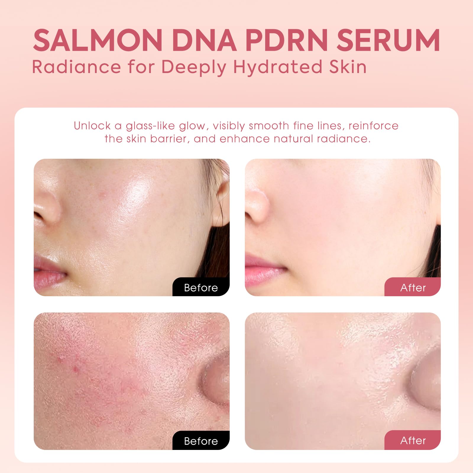 House of Nutrition Salmon DNA Serum application visual showing easy daily use