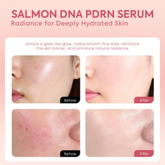 House of Nutrition Salmon DNA Serum application visual showing easy daily use