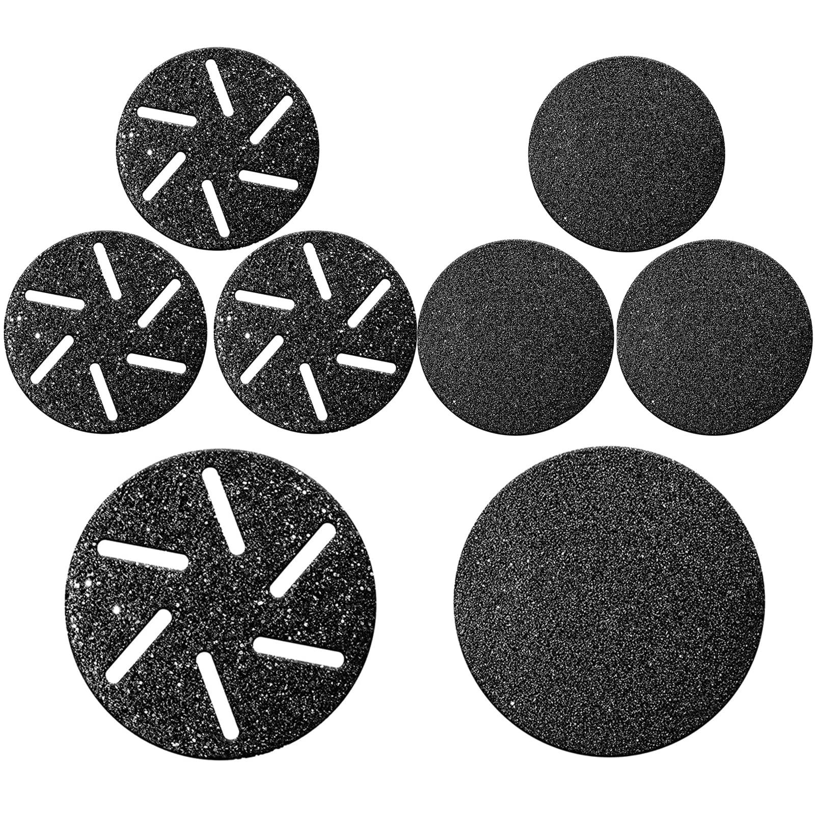 Package view of Hoxida refill rollers for at-home pedicure tasks