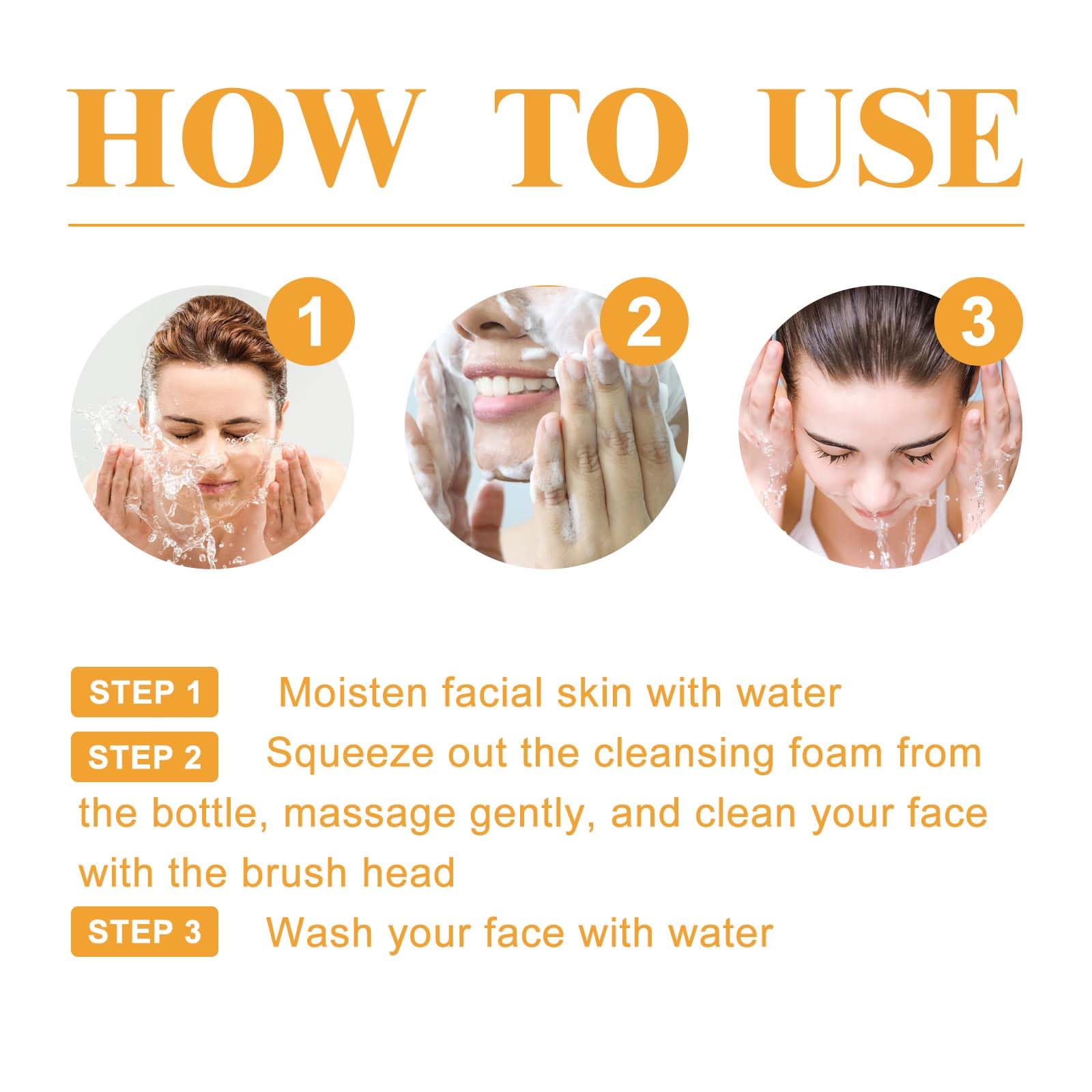 Daily-use Hoygi turmeric face wash supports a balanced cleansing routine