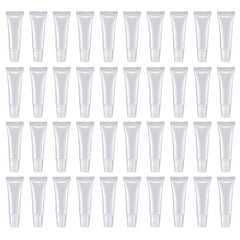 HRLORKC 200-piece set of 10 ml empty lip tubes for DIY cosmetics.