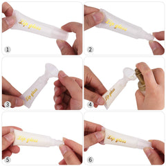 HRLORKC reusable design supports eco-friendly beauty routines and refills.