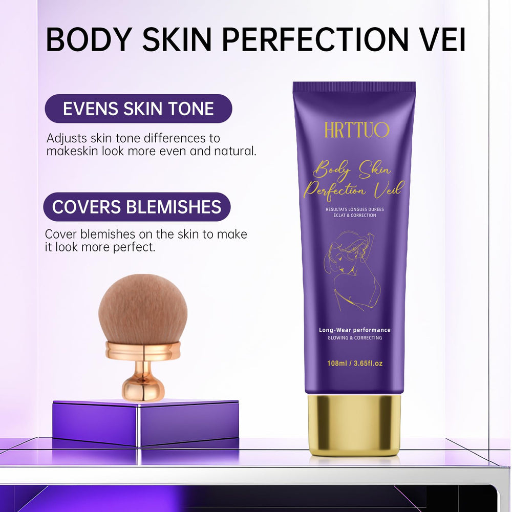 HRTTUO leg makeup highlights varicose vein coverage.