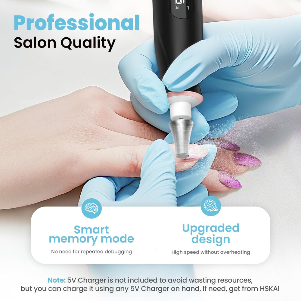 HSKAI at-home pedicure tips guide skin-softening before filing.
