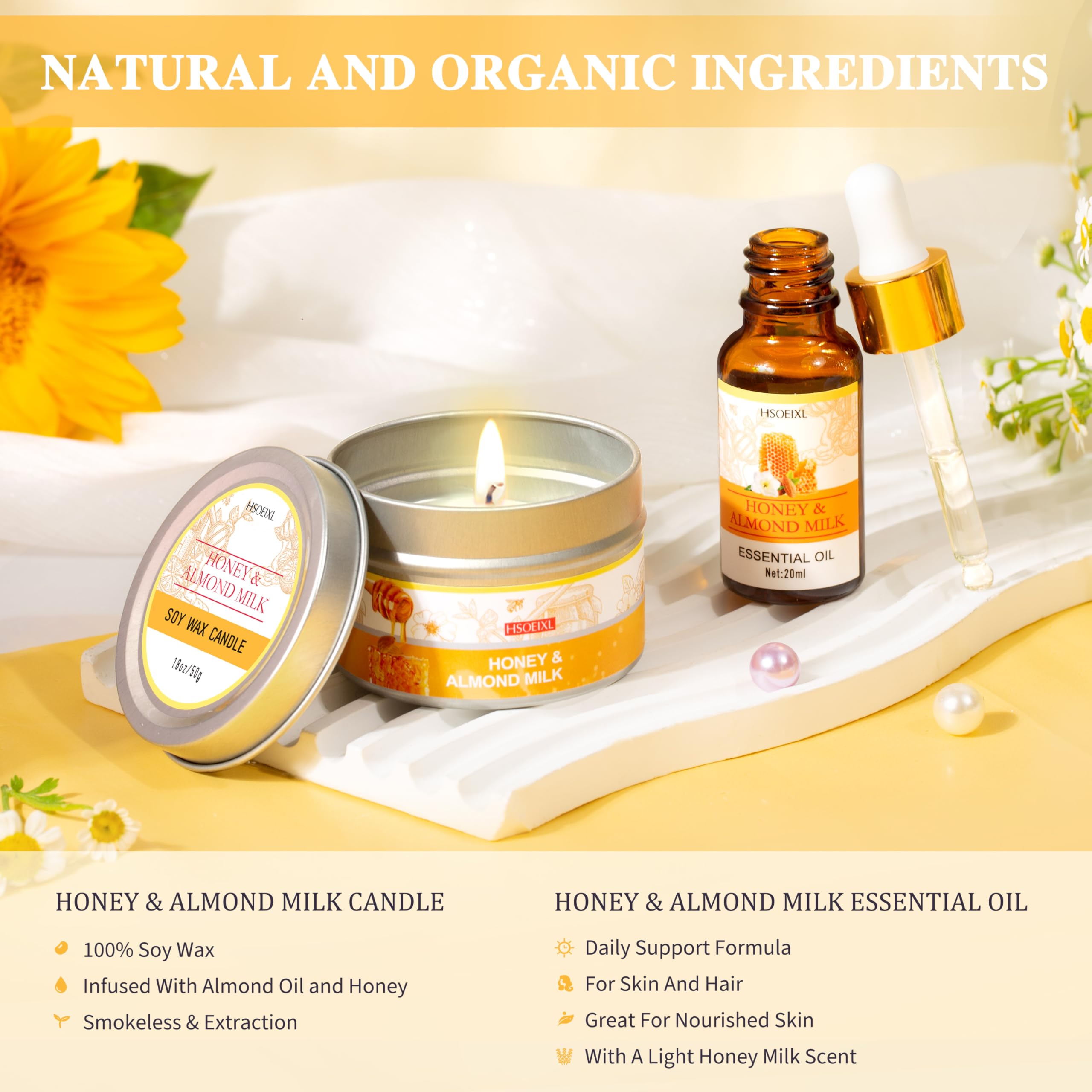 HSOEIXL body lotion bottle, rich hydration for soft, nourished skin.