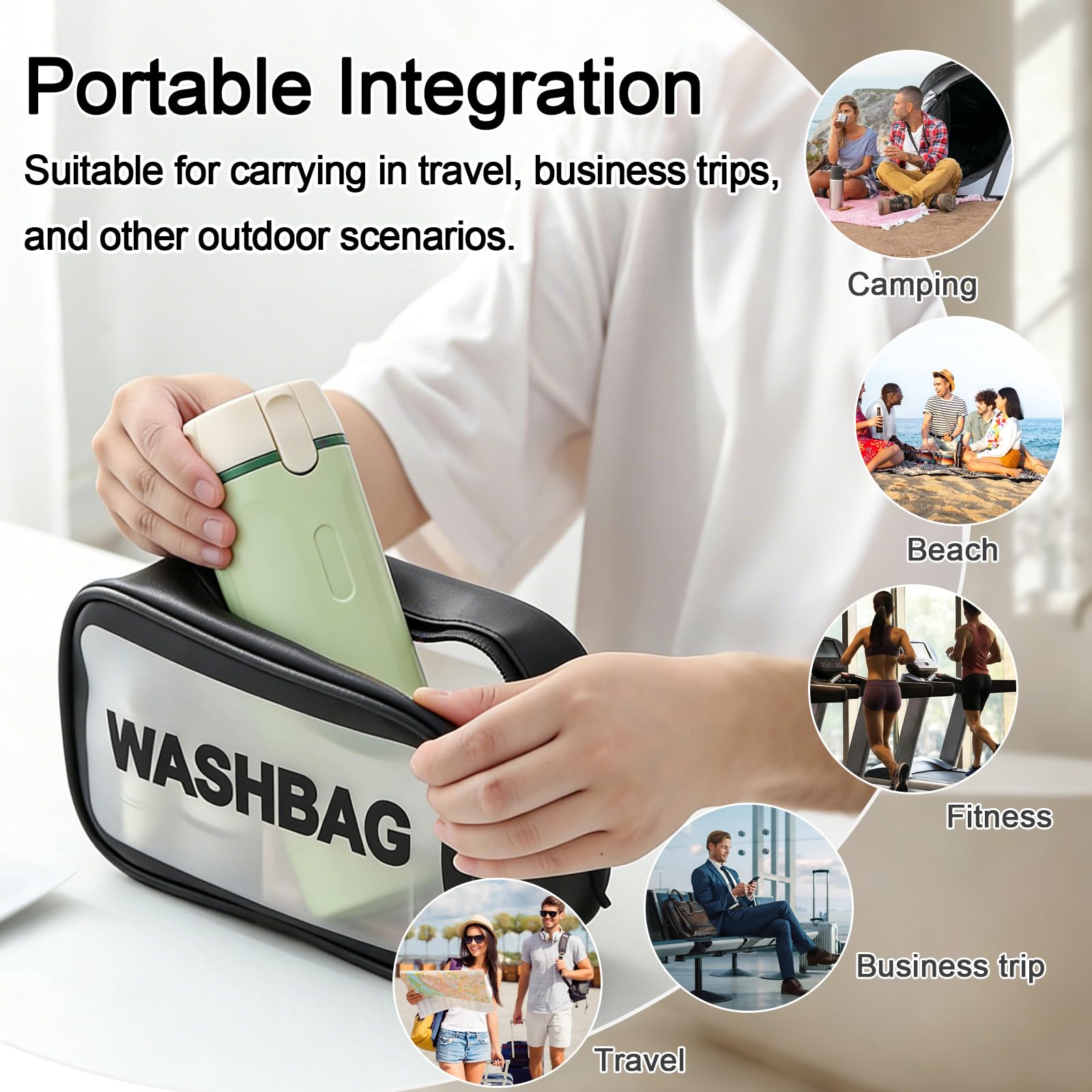 HSXCCL detachable bottles simplify cleaning between trips.