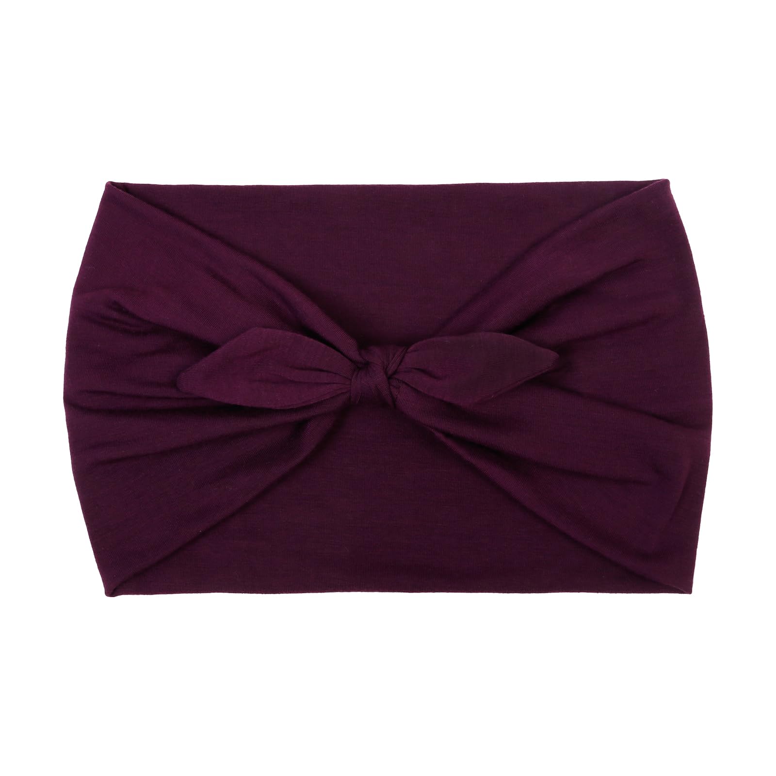 Huachi bow headband back knot offers versatile styling and gentle back coverage