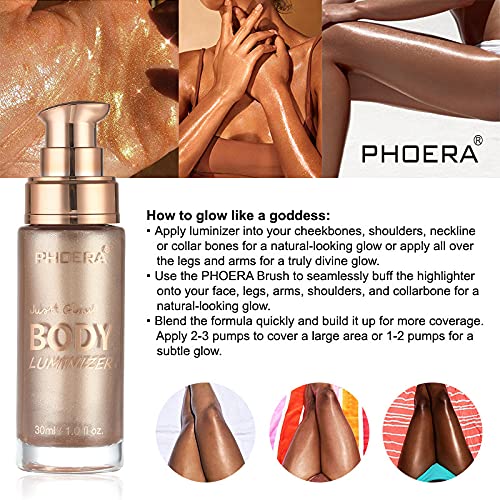 HuaQing PHOERA Metallic Gold bottle delivers radiant shimmer for evenings