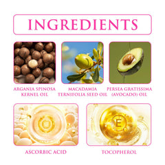 HuaQing vitamin A C E and Pro-B5 blend to nourish hair.