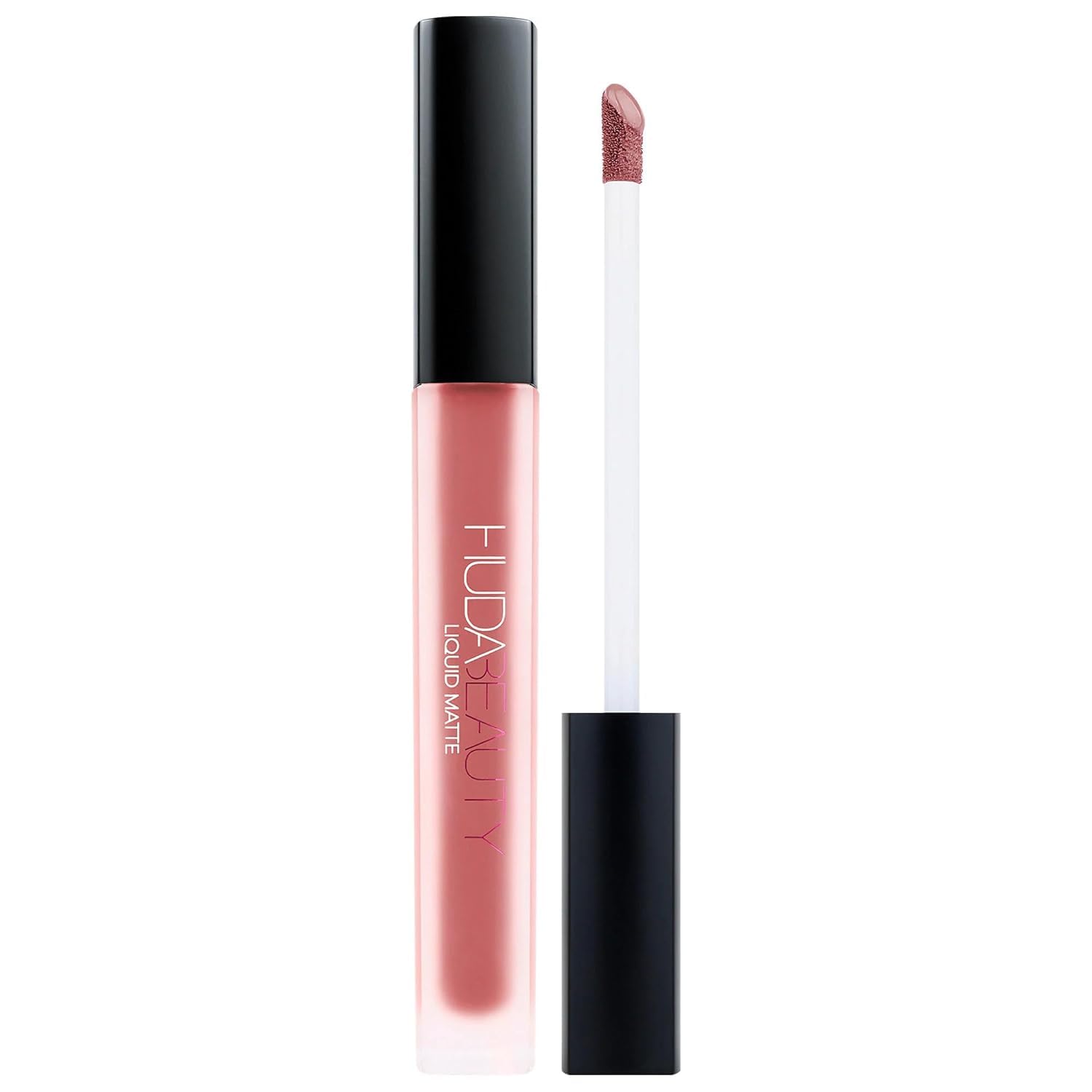 HUDABEAUTY Liquid Matte Perfectionist packaging showcasing premium, long-wear lip color
