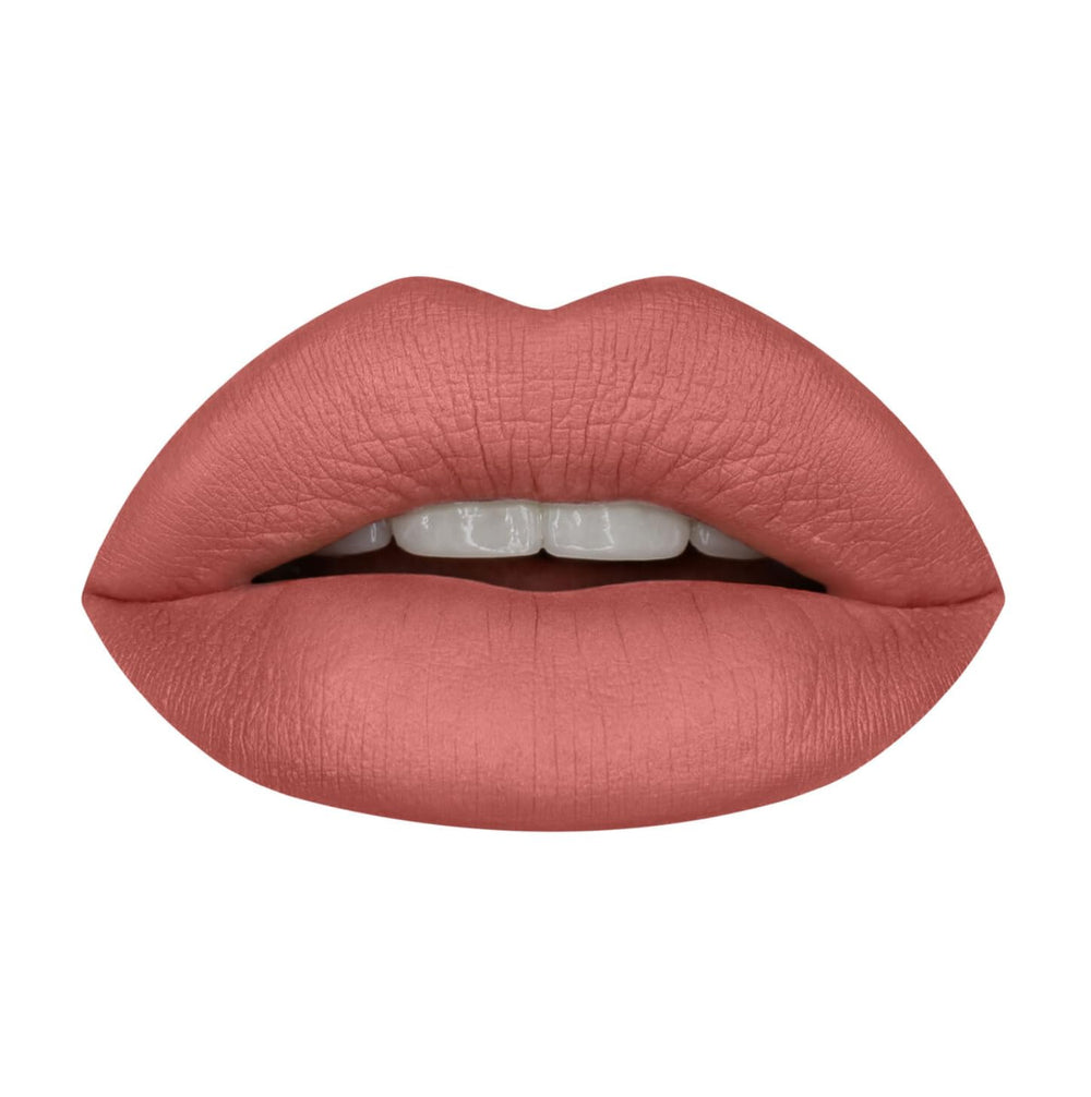 HUDA BEAUTY Power Bullet Matte Lipstick throwback packaging offers sleek, travel friendly design.