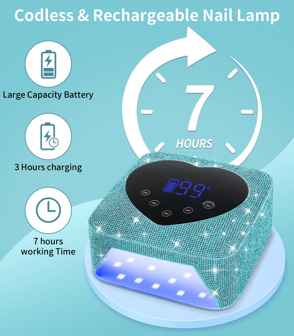 HUGMAPLE UV lamp with removable base simplifies cleaning and space.