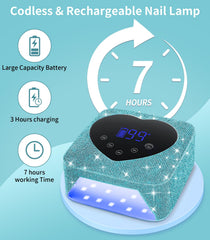 HUGMAPLE UV lamp with removable base simplifies cleaning and space.