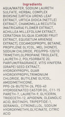 Huieter B'IOTA Daily Care Shampoo lather on hair demonstrates cleansing action during shower routine
