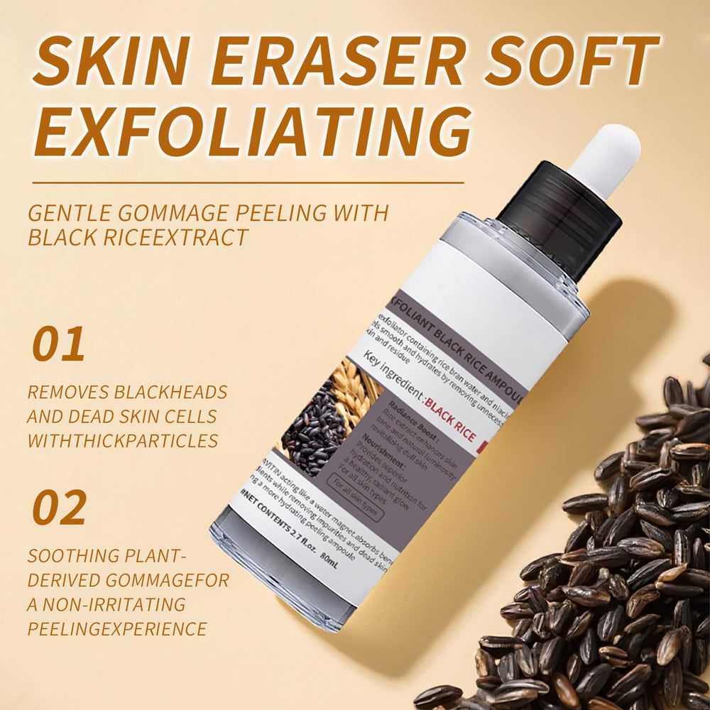 HUiPENGFEI rice extracts and glycerin pore-clearing solution for refined texture.