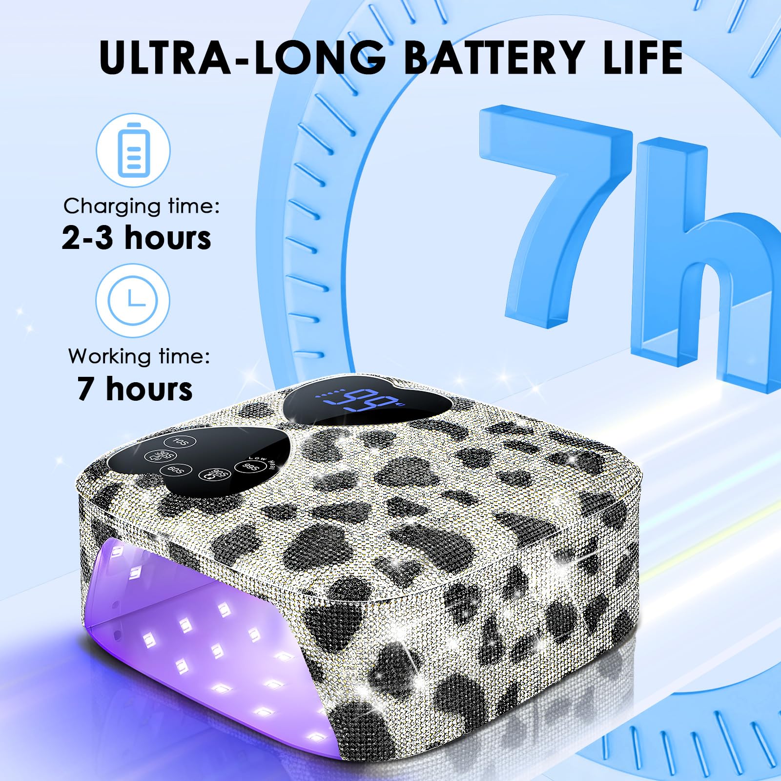 HUITINE 5-timer touch display enables precise curing times