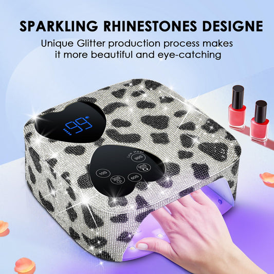 HUITINE cordless lamp with smart sensor for hands-free curing