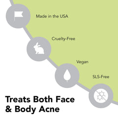 Humane cucumber extract focus indicating oil balance and calm skin