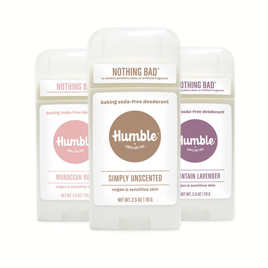 Humble Brands lavender aluminum-free deodorant for sensitive skin with long-lasting odor protection