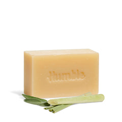 Humble Brands organic vegan non-GMO note on box for clean beauty shoppers.