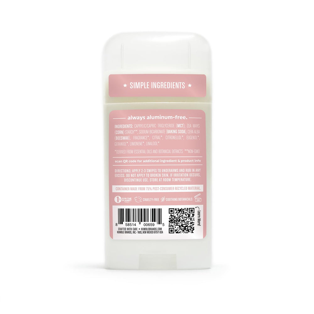 HUMBLE deodorant texture close-up showing smooth glide