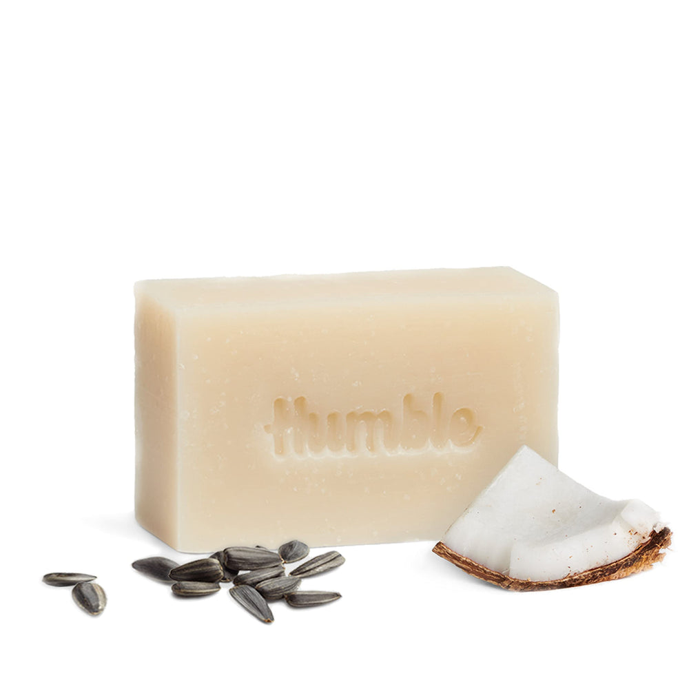 Humble Simple and True packaging and trio-pack display for a practical household staple.