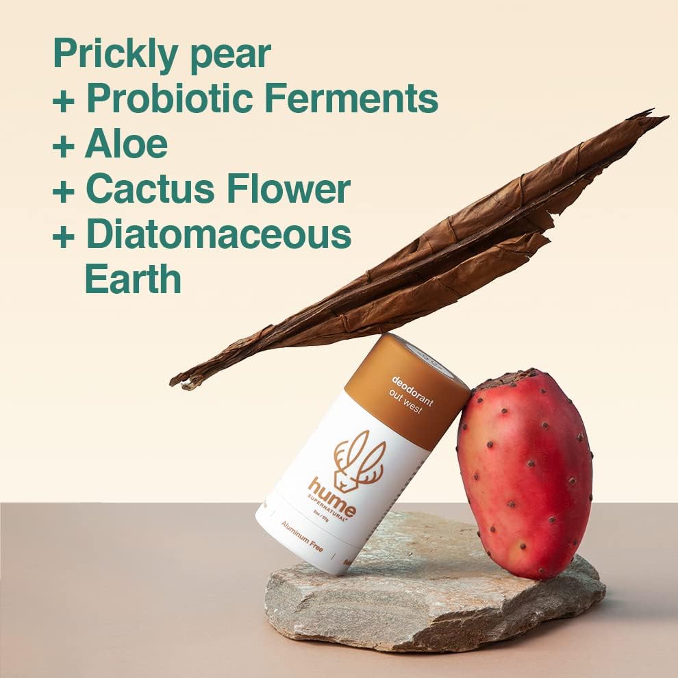 Hume free from aluminum, phthalates, parabens, triclosan, gluten, and baking soda.