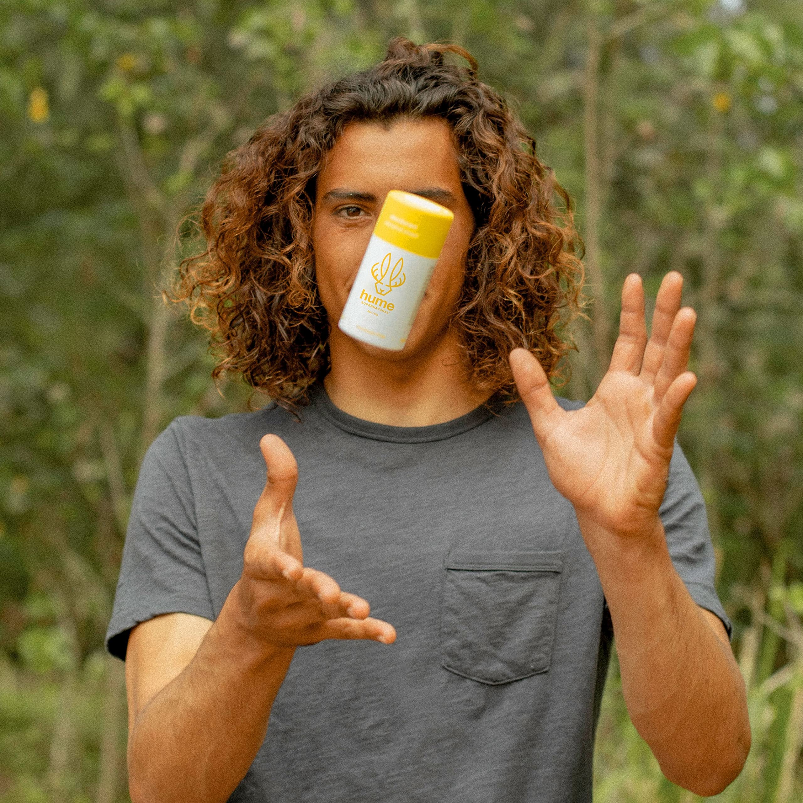 Hume Supernatural helps keep underarms dry and odor-free throughout the day