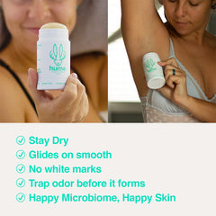 Hume Supernatural long-lasting protection against odour and sweat.