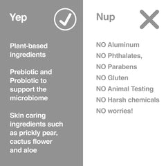 Hume Supernatural probiotic formula emphasizes skin-friendly microbiome support.