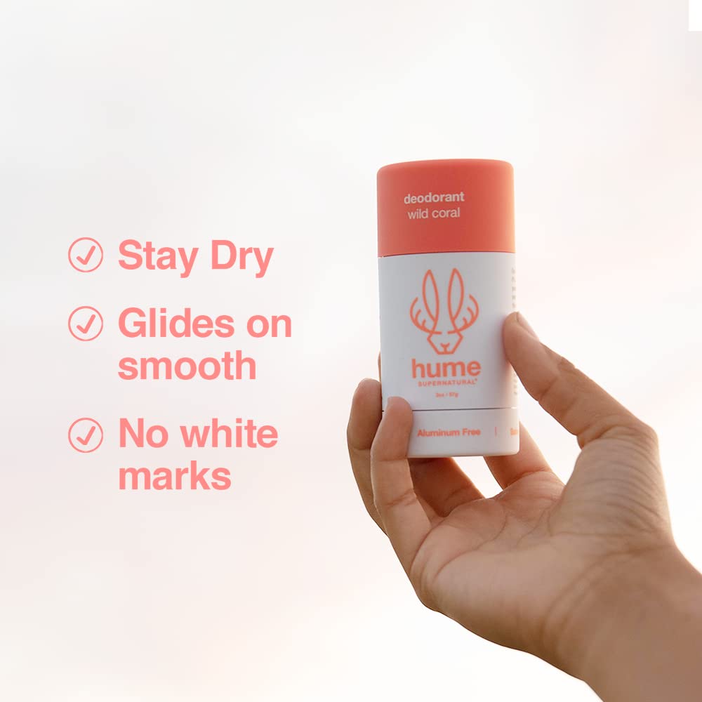 Hume Supernatural close-up of probiotic plant-based ingredients supporting skin microbiome