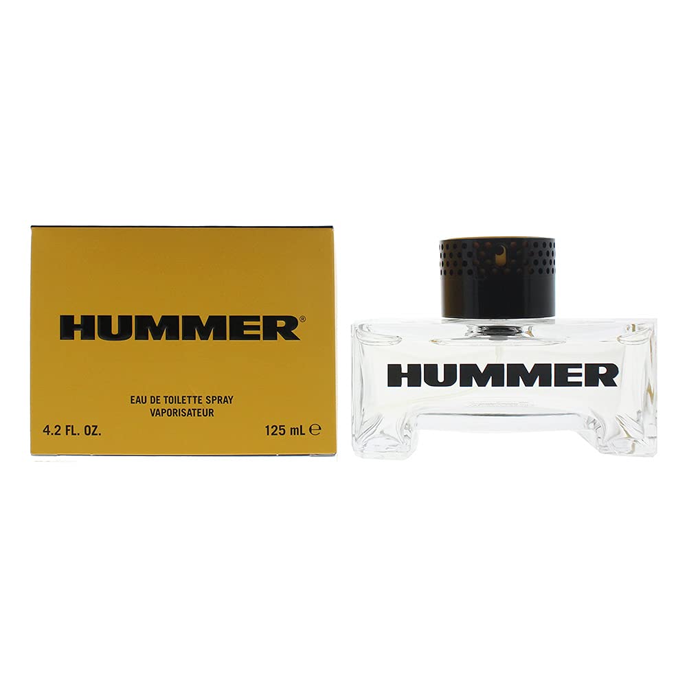 Hummer For Men eau de toilette bottle front view for everyday confident style.