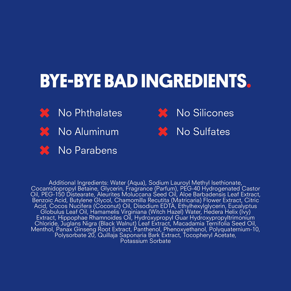Vegan cruelty-free label on Huron packaging communicates ethics.