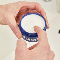 Huron Clean Citrus Woods packaging recycled underscores eco-friendly grooming choice.