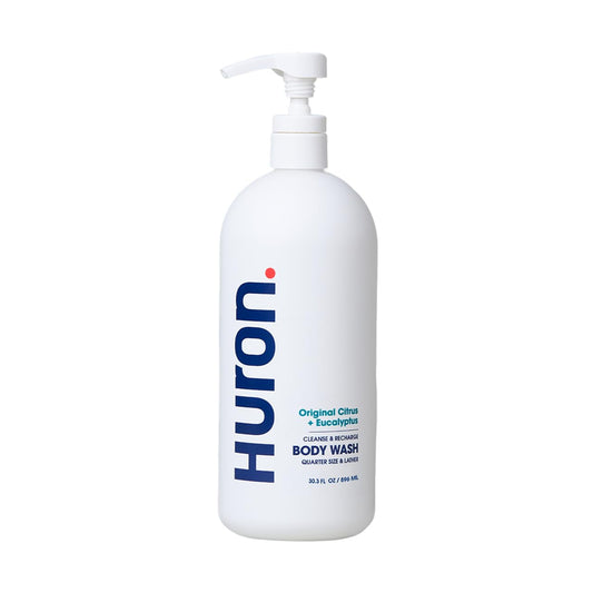 Huron men's body wash crisp citrus lather for a refreshing cleanse