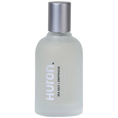 Huron Men’s Cologne bottle highlights mandarin-cardamom notes for a fresh daily scent